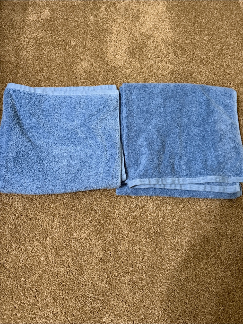 Room Essentials Light Blue Plush Bath Towel
